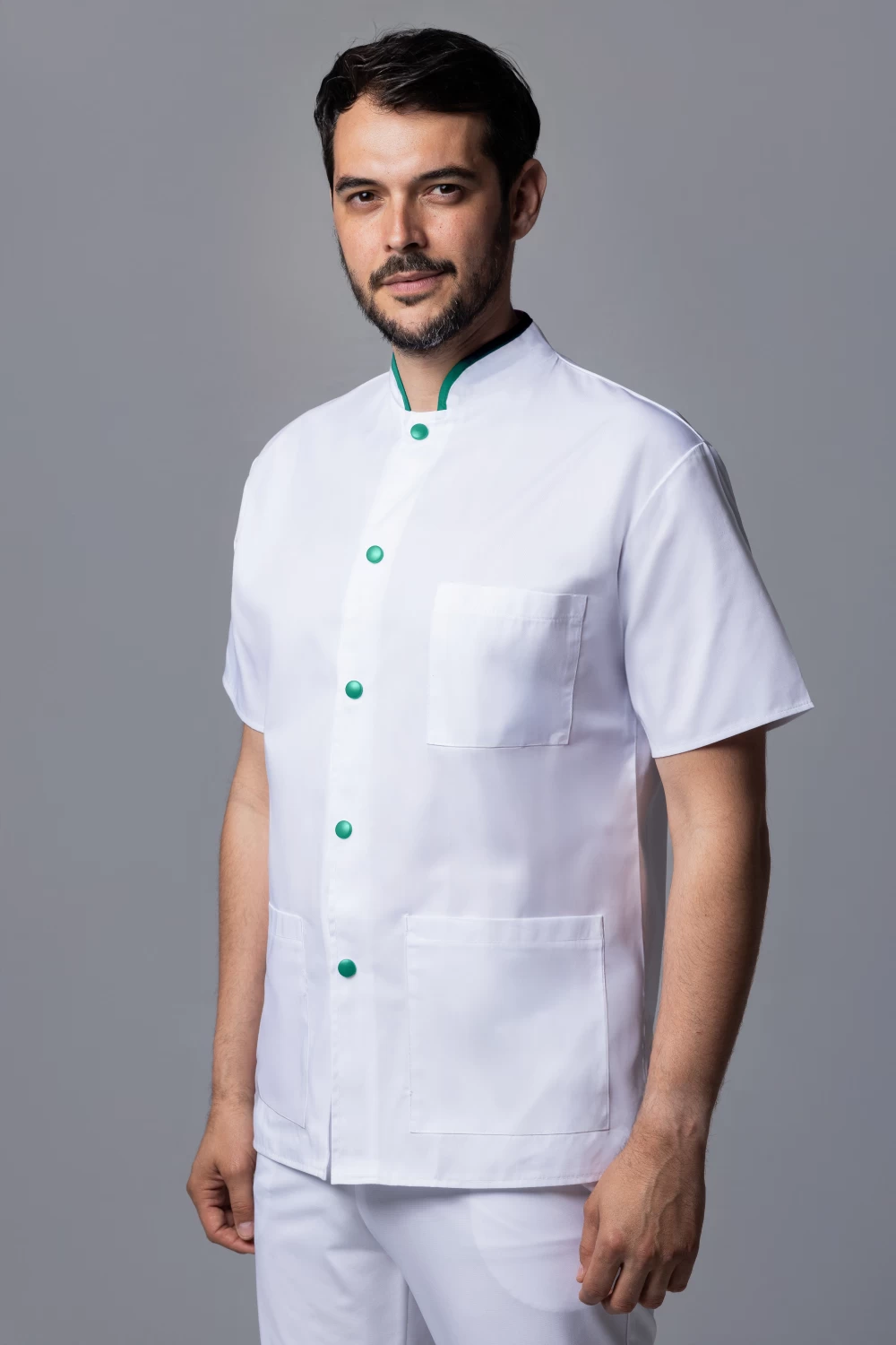 TAG kuta kratkih rukava obrub i kopčanje u boji - Muška