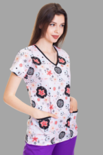 " Floral Magic " premium Cotton Stretch ™ bluza - Slika 5