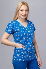 " Teeth Fiesta " premium Cotton Stretch ™ bluza - Slika 28