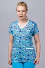 "Sove i Gljive" premium Cotton Stretch ™ bluza - Slika 6