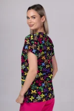 " Leptirovi cvijetići " premium Cotton Stretch ™ bluza - Slika 28