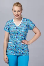 "Sove i Gljive" premium Cotton Stretch ™ bluza - Slika 3