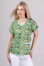 "Sove i Gljive" premium Cotton Stretch ™ bluza - Slika 7