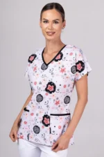 " Floral Magic " premium Cotton Stretch ™ bluza - Slika 11