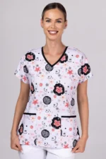 " Floral Magic " premium Cotton Stretch ™ bluza