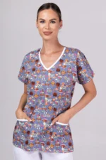 "Sove i Gljive" premium Cotton Stretch ™ bluza - Slika 5