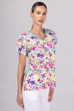 " Leptirovi cvijetići " premium Cotton Stretch ™ bluza - Slika 20