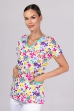 " Leptirovi cvijetići " premium Cotton Stretch ™ bluza - Slika 17