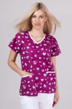 " Teeth Fiesta " premium Cotton Stretch ™ bluza - Slika 14