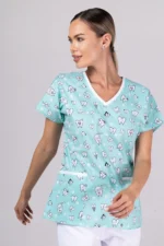 " Teeth Fiesta " premium Cotton Stretch ™ bluza - Slika 10