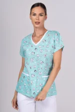 " Teeth Fiesta " premium Cotton Stretch ™ bluza - Slika 5