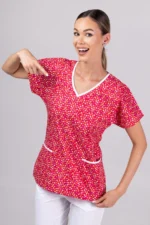 "Hippie Butterflies" medicinsko odijelo - Slika 10