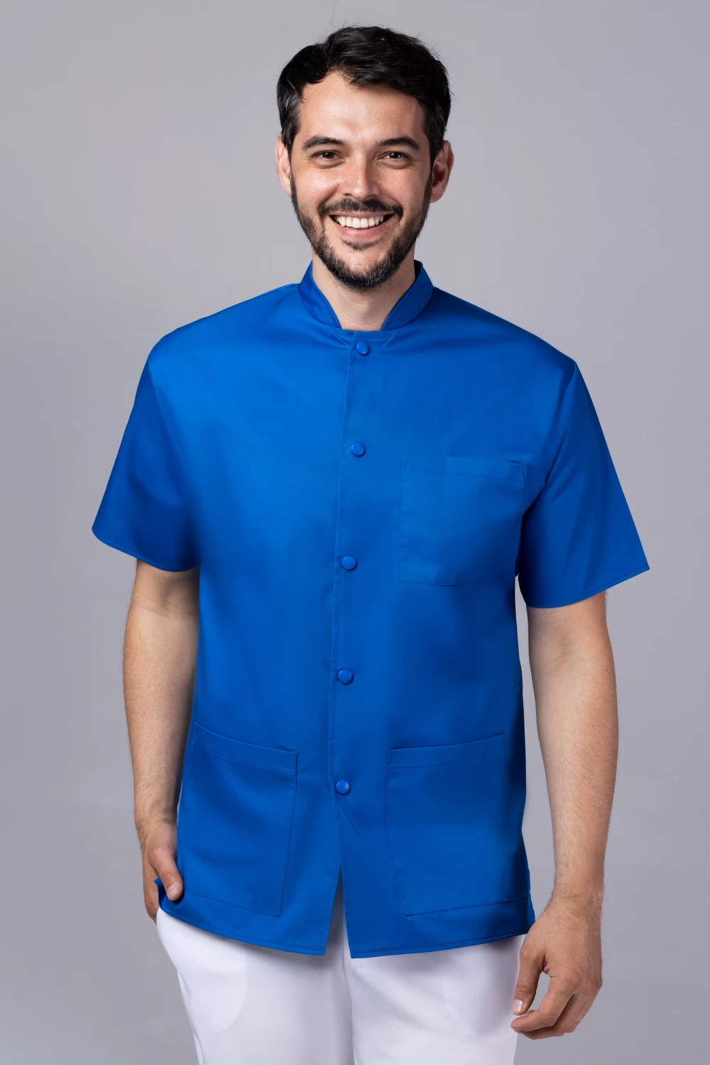 tunica-clasica-maneca-scurta-uniforma-medicala_12259 TAG ClassiQ kratka kuta kratkih rukava - Slika 1