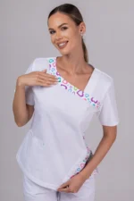 " Bijela Srca " Cotton Stretch™ premium bluza - Slika 7