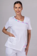 " Bijela Srca " Cotton Stretch™ premium bluza