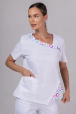" Bijela Srca " Cotton Stretch™ premium bluza - Slika 3