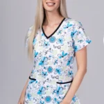 " Bijela Magnolija " premium Cotton Stretch ™ bluza