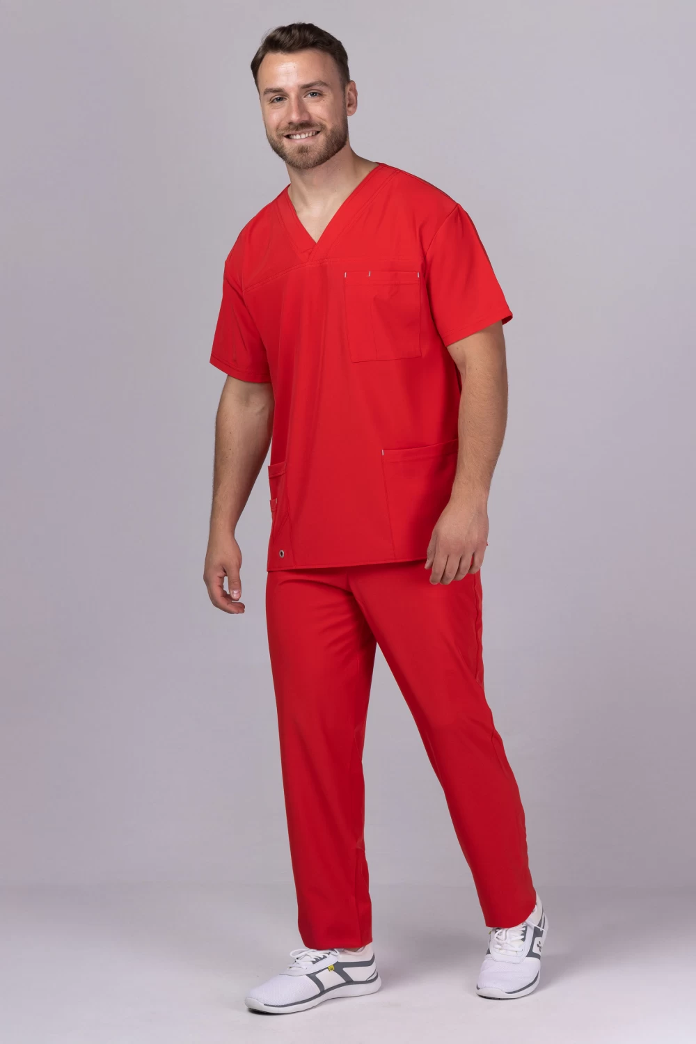 costum-stellar-uniforma-medicala-premium-barbati_11986 STELLAR PolySpandex premium odijelo - Slika 1